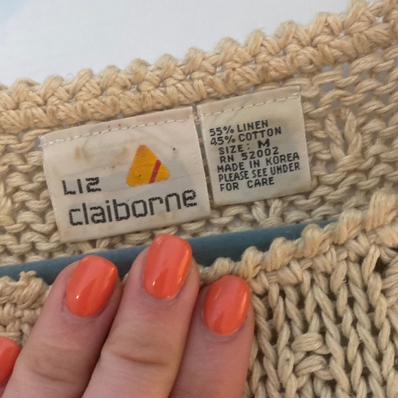 Vintage Liz Claiborne Top - Picture 2 of 3